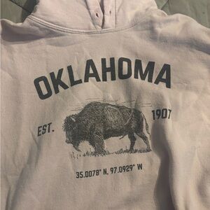 OKLAHOMA bison Hoodie size XXL